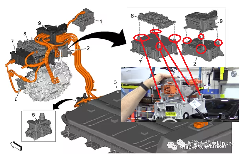 雪佛兰Bolt &Tesla 高压线束及连接器分析的图1