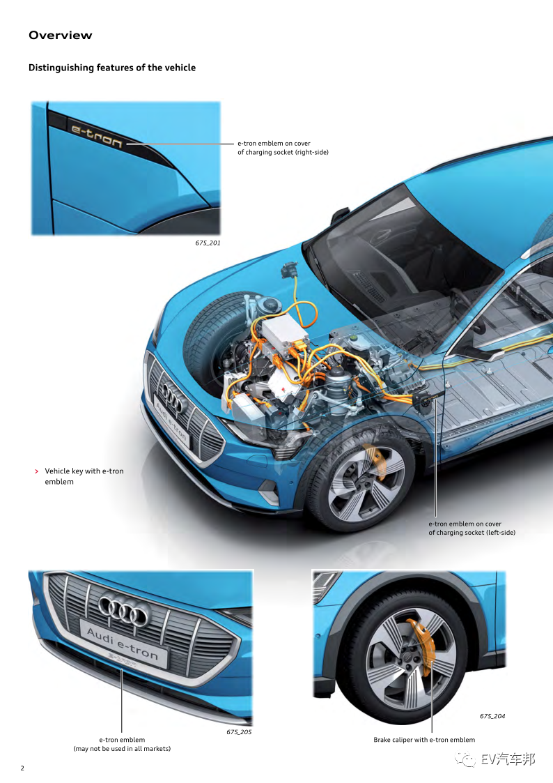 奥迪e-tron整车技术解析的图2