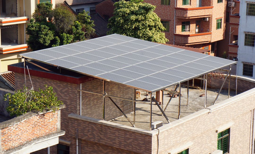 五星公司建造的戶用光伏電站圖片