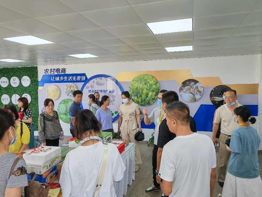 参观德清农村电商产业园