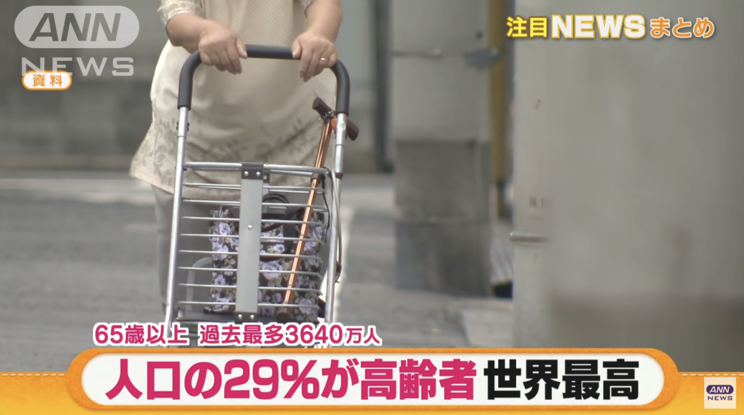 日本老年人口高达29%，每4个日本老人就有1个还在工作…
