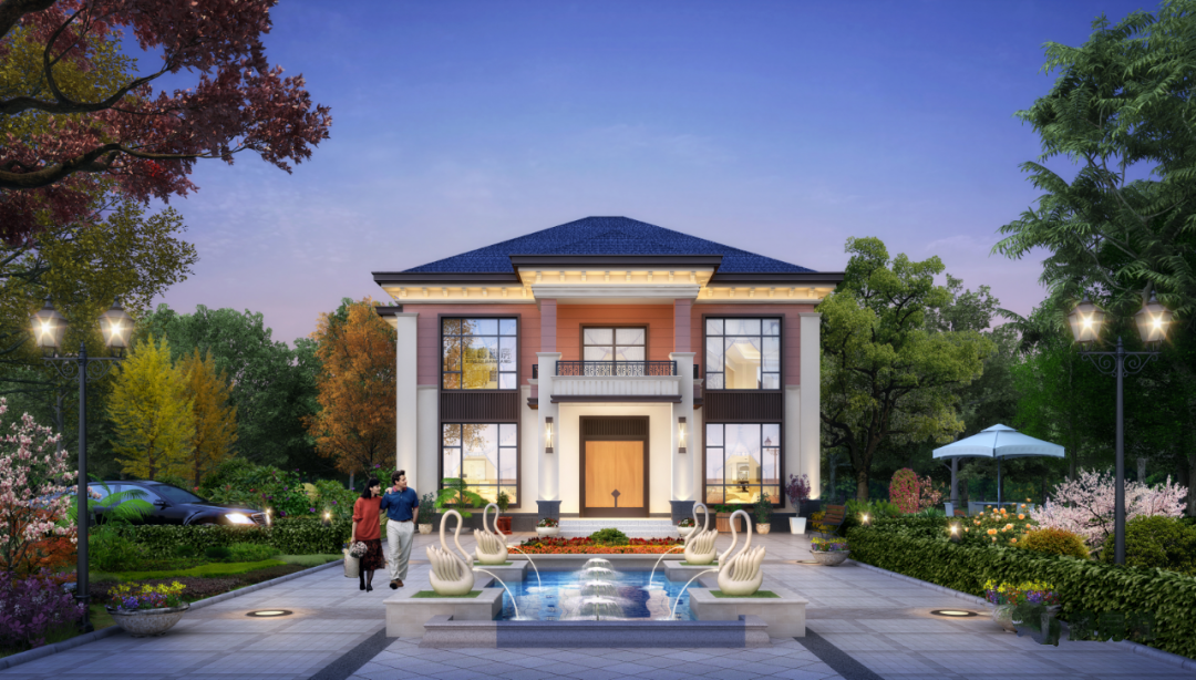 农村建房不能建院子？是时候收藏这栋独立别墅了！