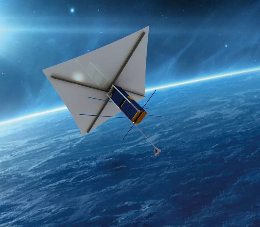 国内外小卫星离轨帆技术发展概况