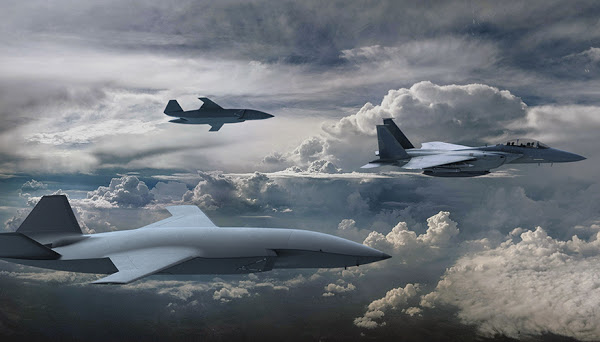 美军五代机与无人机协同作战战法探索的图1