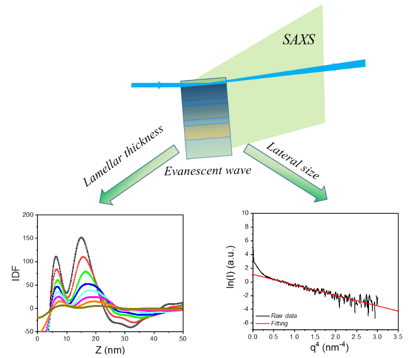 中科院合肥研究院田兴友研究员团队提出一整套利用小角X射线散射表征高分子片晶新方法的图3