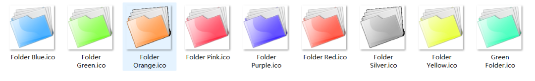 Modify ICON，这一款软件，竟然能改变本地磁盘文件夹的颜色！