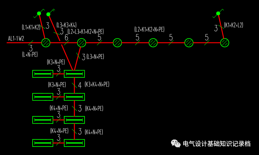 单联双控开关什么意思_导线特征的标注方法_导线标注的含义