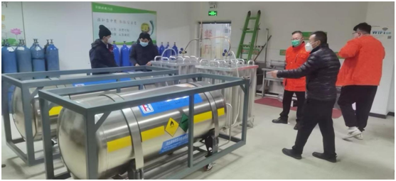 为什么医院的氧气好氧！氧！氧——新冠感染危重症救治中的濮阳市油田总医院后勤保障部_https://www.jmylbn.com_新闻资讯_第3张