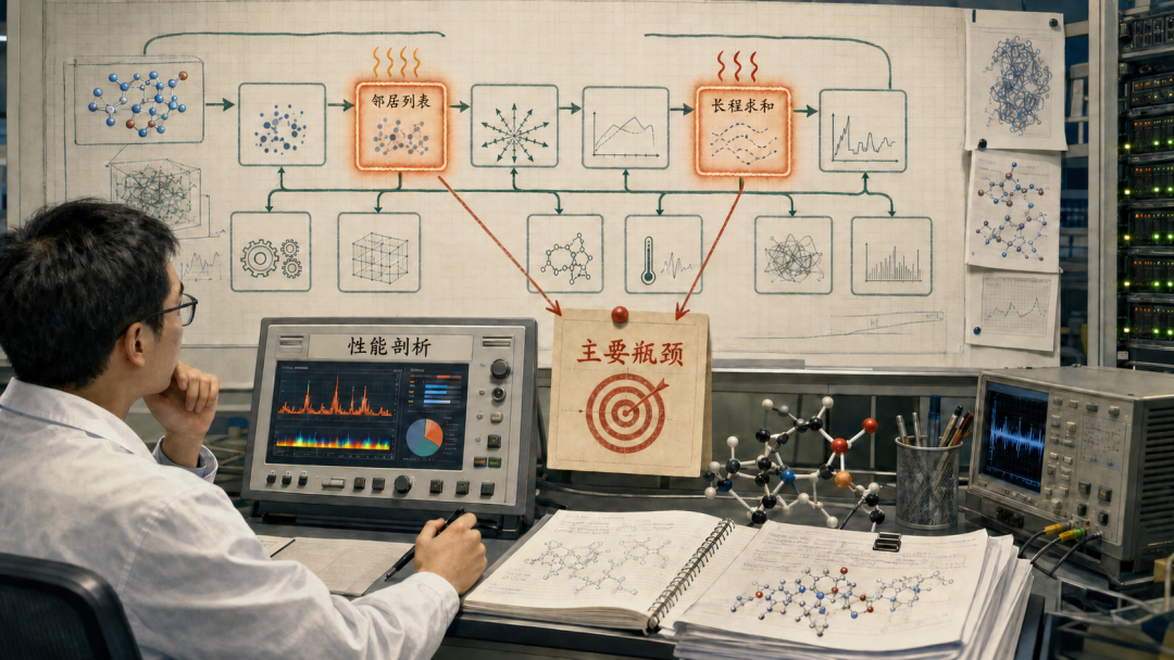 两段瓶颈代码限制分子模拟速度