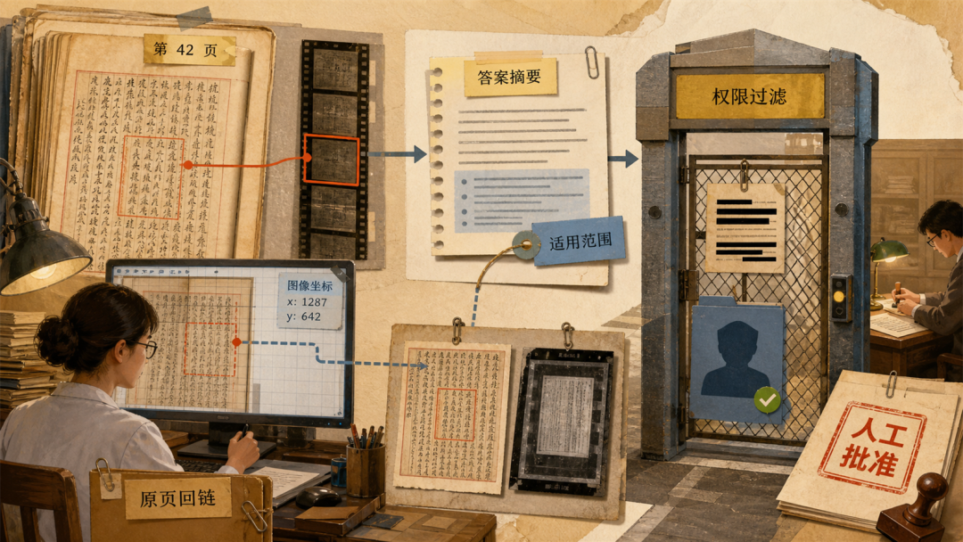 语义召回后的原页证据包
