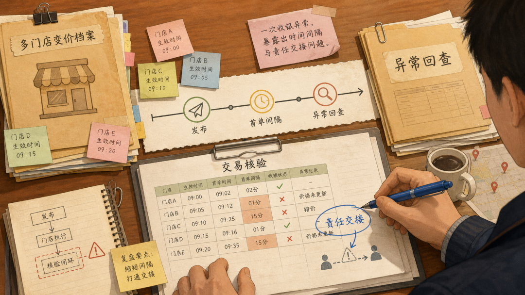 变价异常回到同一张任务单