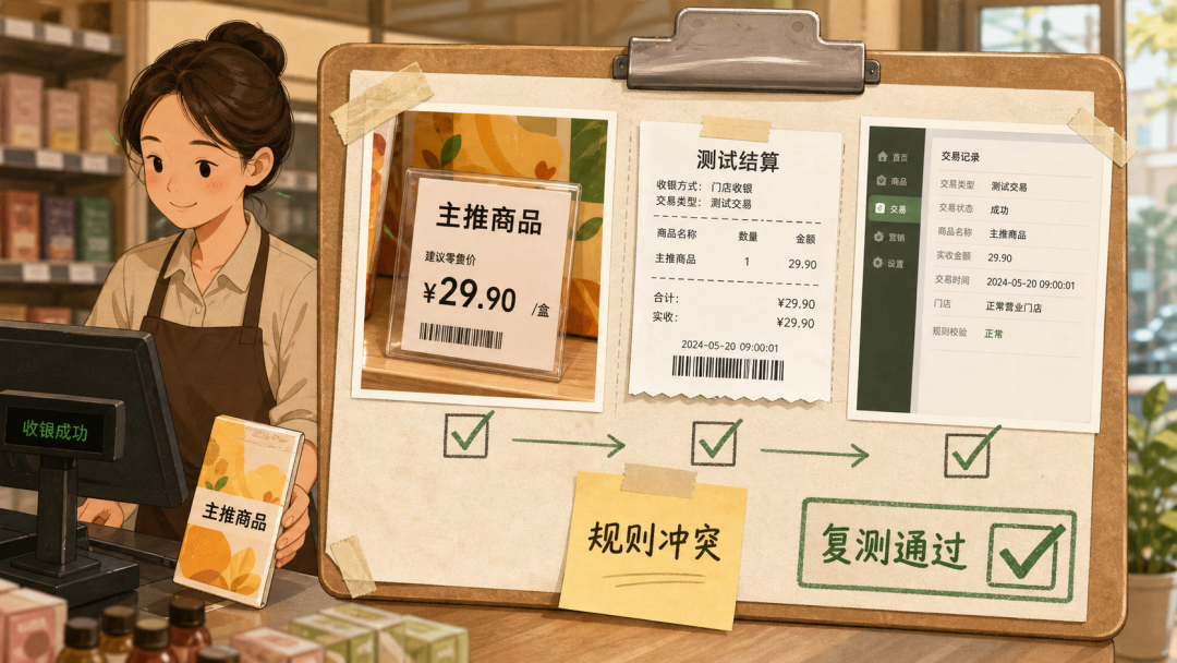 促销活动的例外商品被单独识别