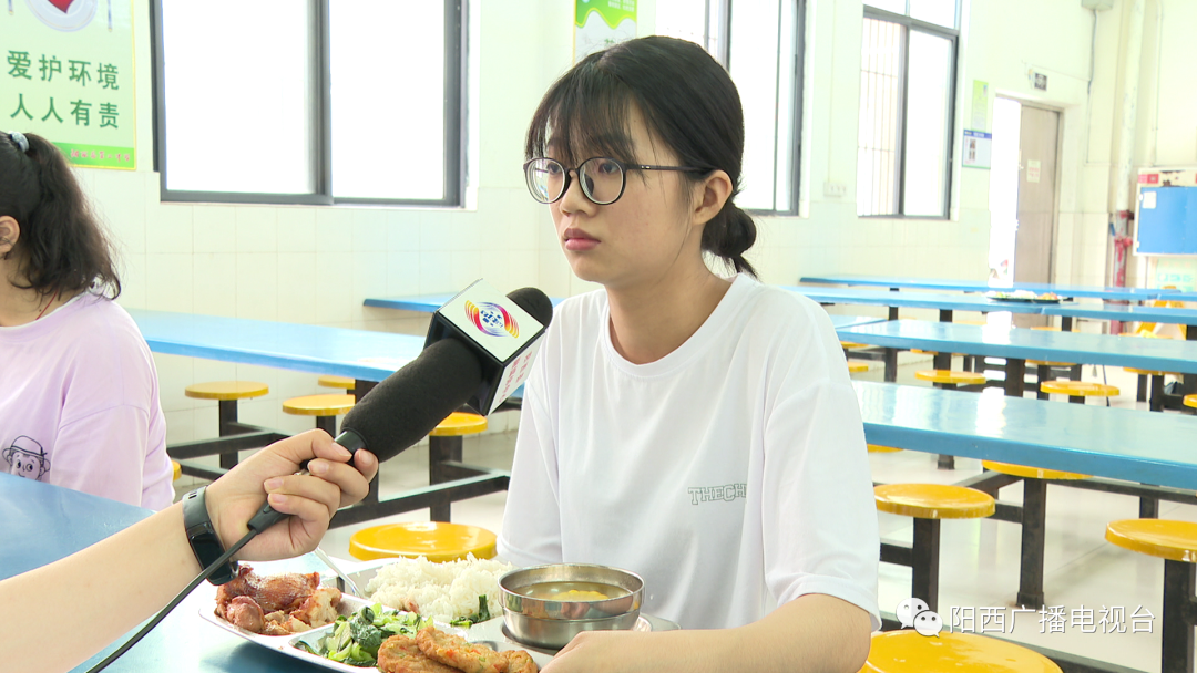 記者探營高考臨近陽西一中二中為學生搭配營養膳食鋪就暖心高考路