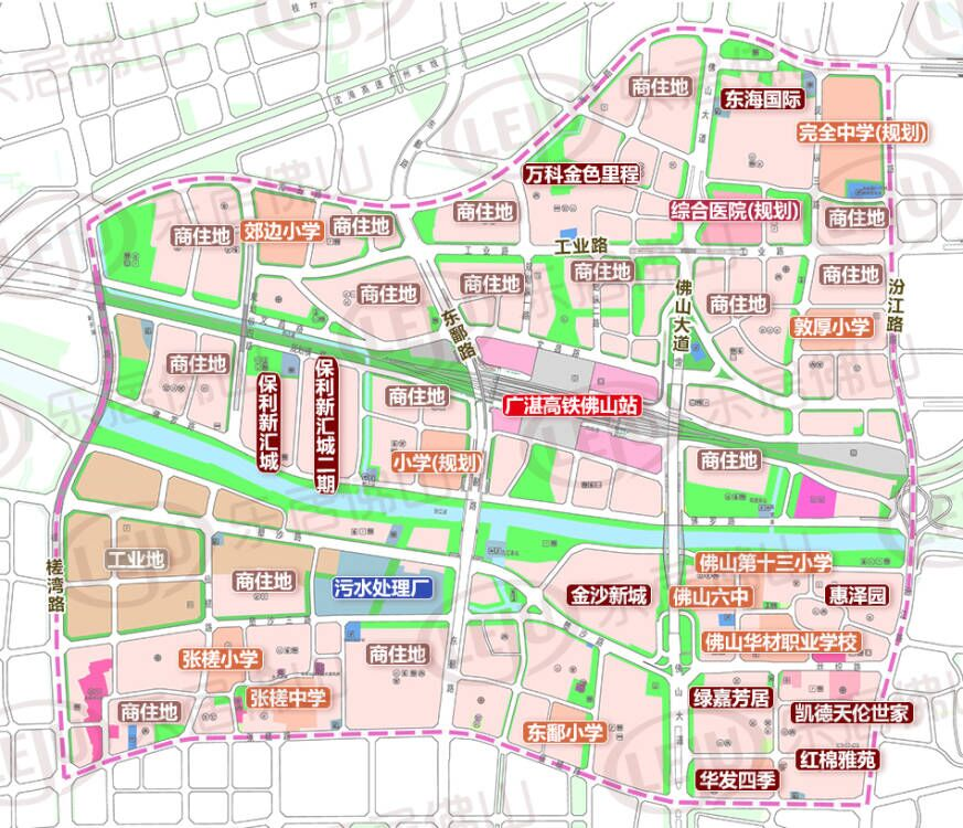 超120亩！广湛高铁禅城段正式启动征地！