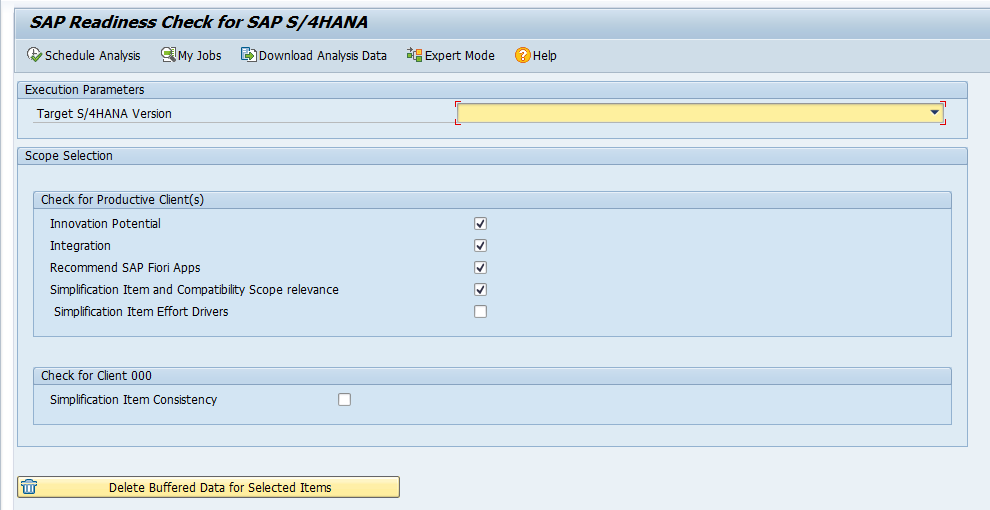 SAPReadiness Checkfor SAPS4HANA 工具包 - 封面图