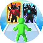 校园跑酷射击小游戏