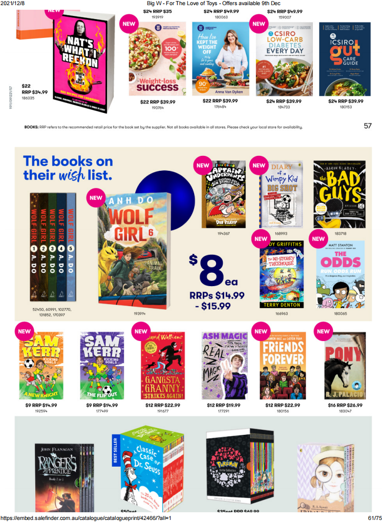 12月9日-24日！Big W最新优惠目录来袭，休闲娱乐等用品好价（组图） - 59