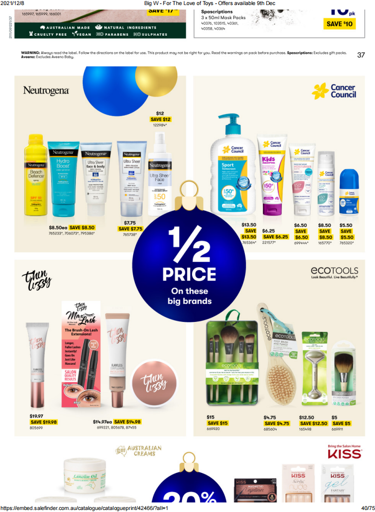 12月9日-24日！Big W最新优惠目录来袭，休闲娱乐等用品好价（组图） - 39