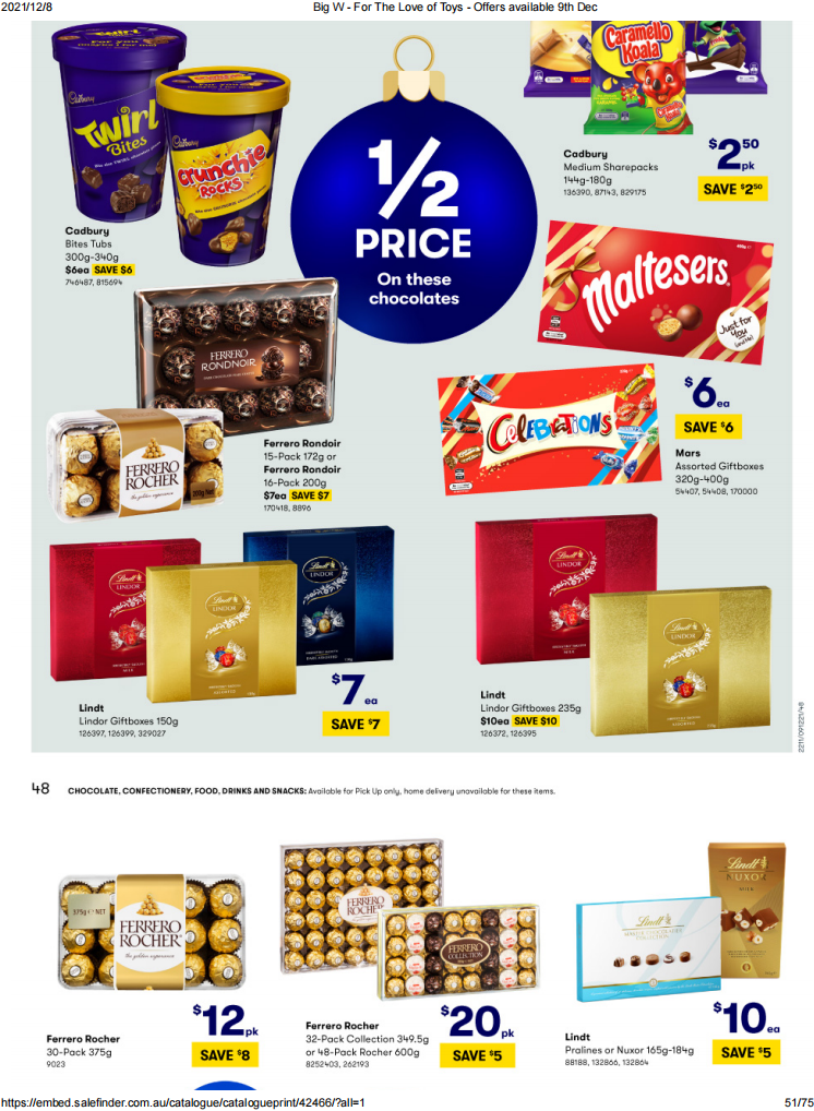 12月9日-24日！Big W最新优惠目录来袭，休闲娱乐等用品好价（组图） - 49