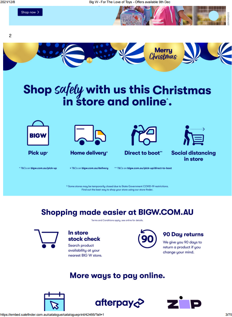 12月9日-24日！Big W最新优惠目录来袭，休闲娱乐等用品好价（组图） - 3
