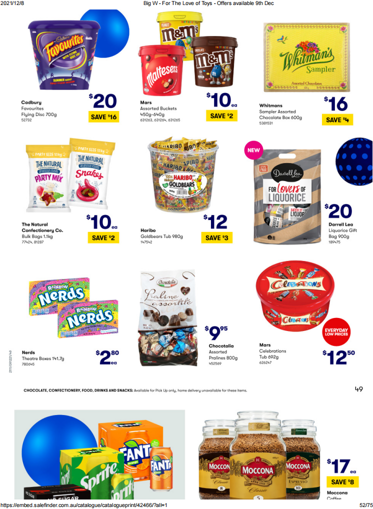 12月9日-24日！Big W最新优惠目录来袭，休闲娱乐等用品好价（组图） - 50