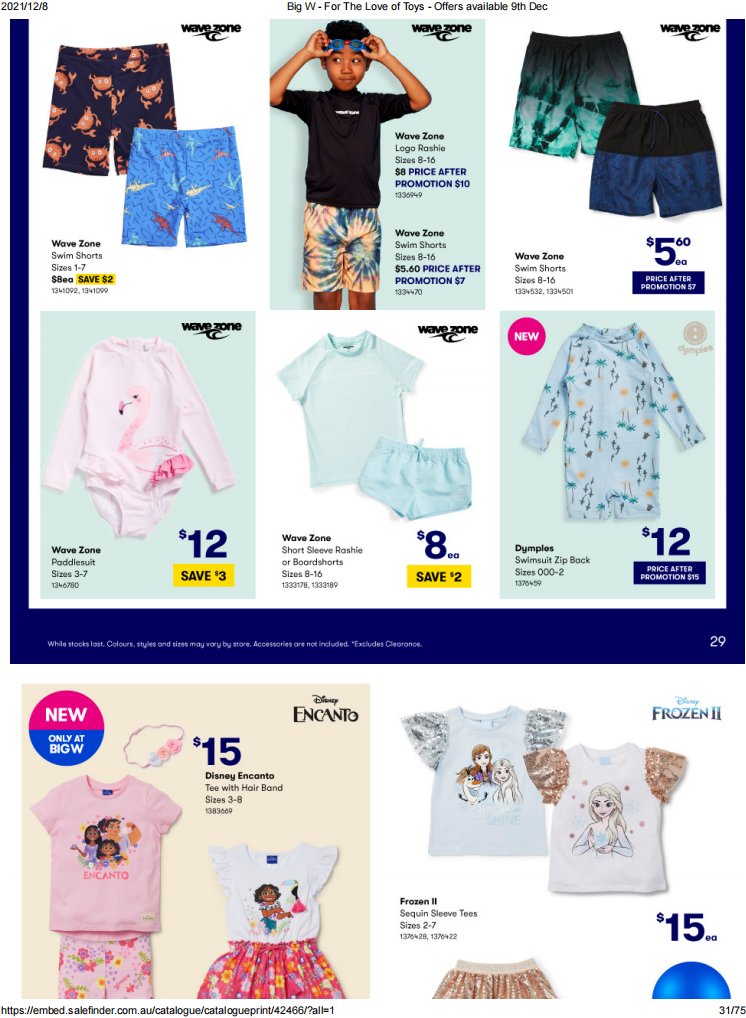 12月9日-24日！Big W最新优惠目录来袭，休闲娱乐等用品好价（组图） - 30