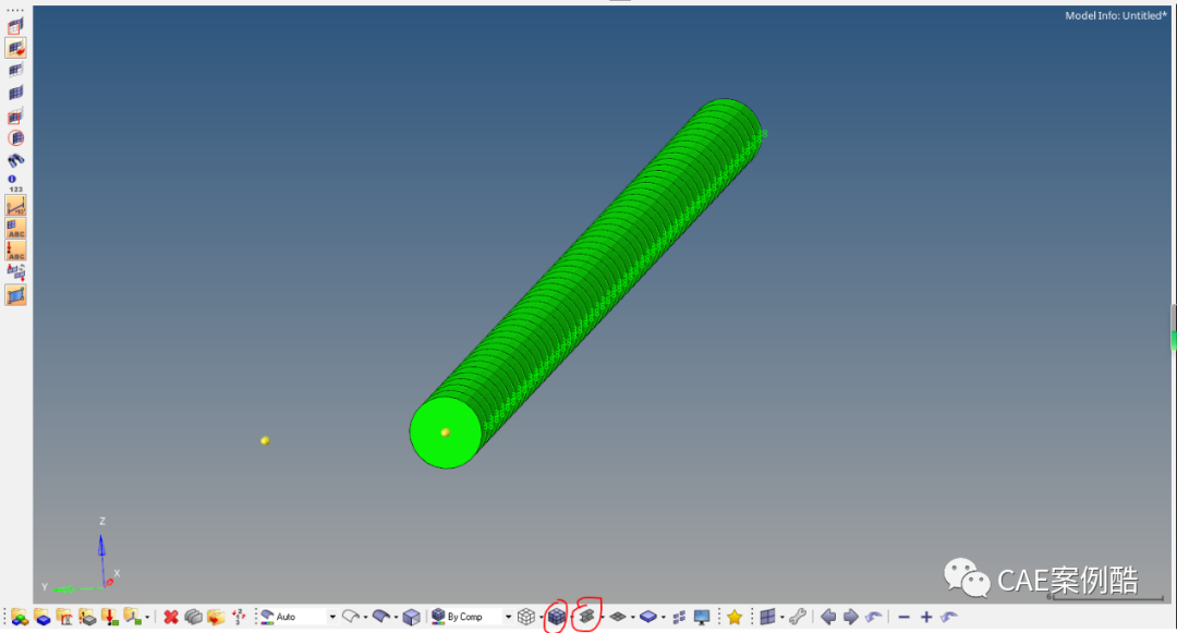 hypermesh-ansys联合仿真-《梁单元1》的图11