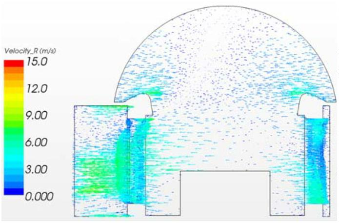 旋转机械 流场分析｜基于STARCCM+的多翼离心风机流场分析的图11