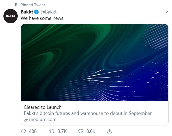 ok比特币期货交割时间 Bakkt 在 9 月 23 日意味着什么