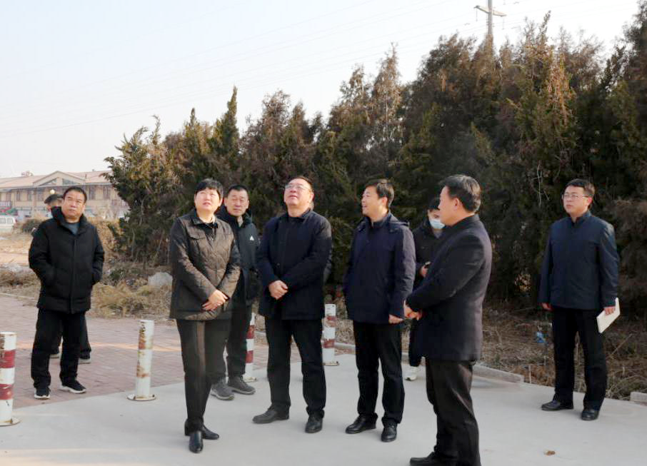 市生态环境局党组书记,局长赵华调研督导大气污染防治工作