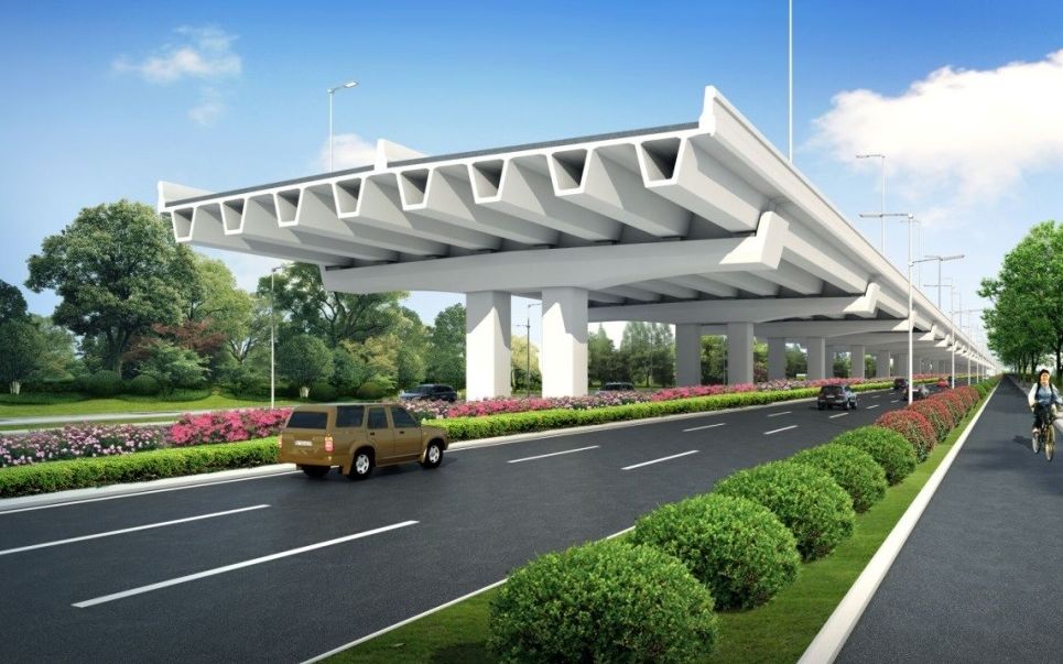 江苏首个全预制装配式高架桥梁开始拼装上海市政总院担纲设计并提供全