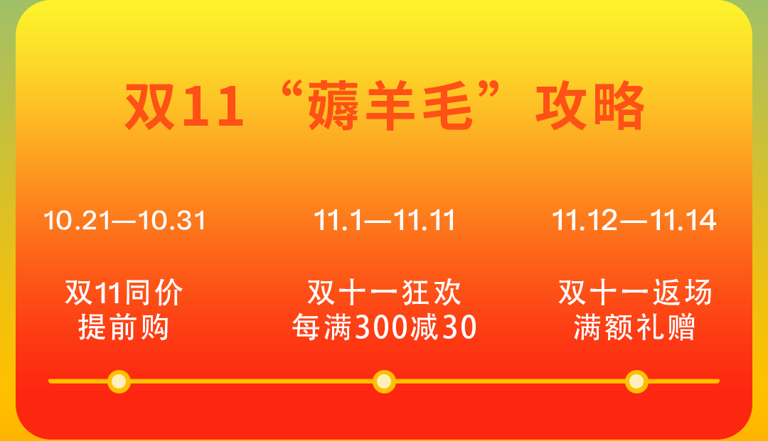 安奈儿11.11，不用等了，买吧 ！