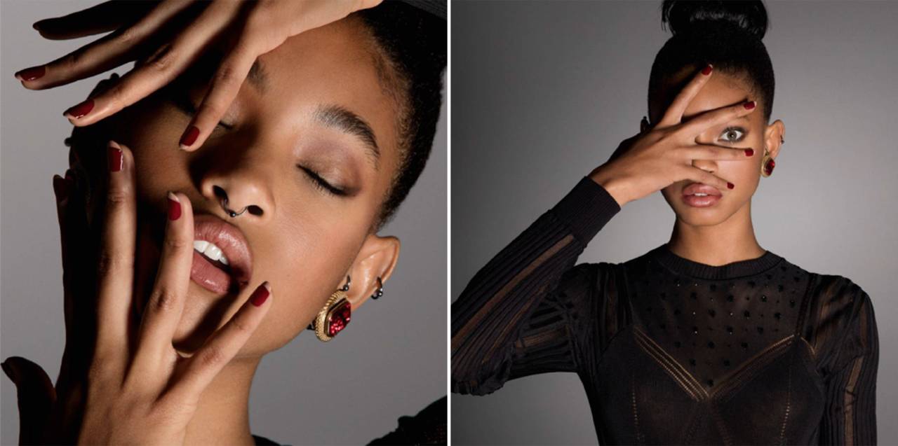 特别是最近亮相法国版《vogue》跨年刊miss smith个人专题～褪去稚气