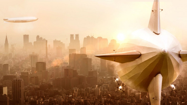 世界上最大的氢燃料电池飞艇正在建造中的图1