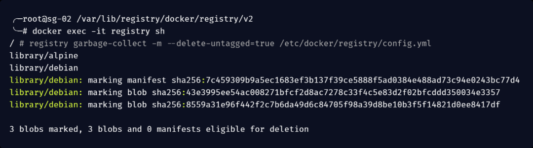 Docker registry GC 原理分析