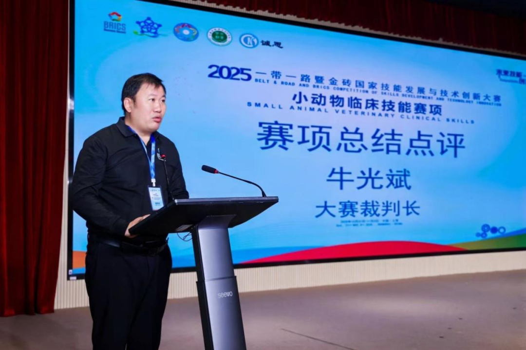 2025一带一路暨金砖国家技能发展与技术创新大赛小动物临床技能赛项决赛
