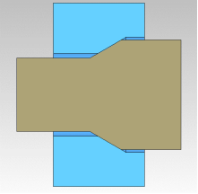 锥孔轴结构中该如何设计锥度角的公差的图1