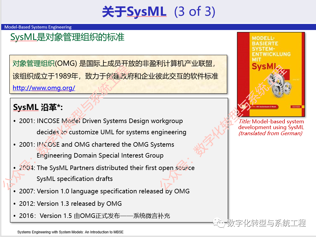 跟着NASA学习MBSE：关于系统模型和SysML建模语言的图7