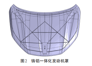 铸铝一体化发动机罩的可靠性优化设计的图3