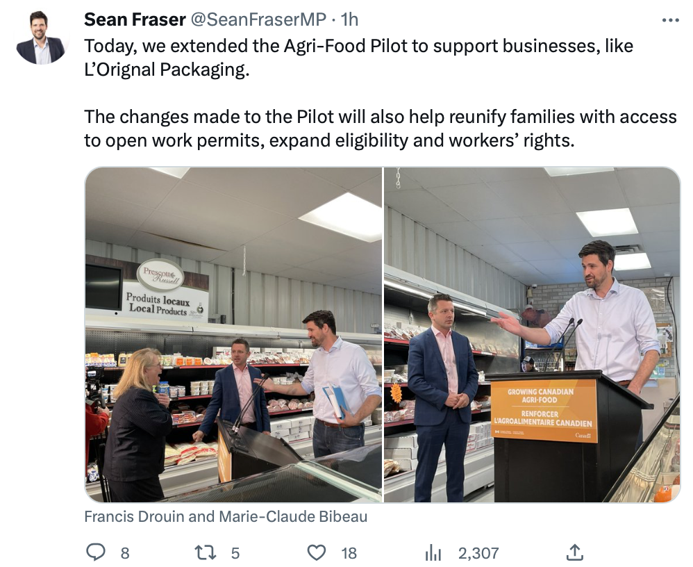 加拿大农业试点移民项目(AFIP)延至2025年