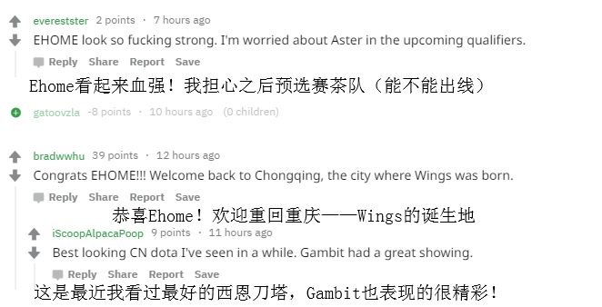 刀圈二三事：外国水友如何看待Ehome在Minor中夺冠？