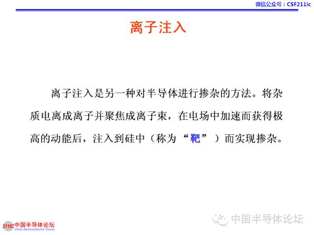 一文搞懂離子注入工藝的圖1