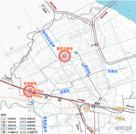 嘉定世紀大規劃將新增第三大樞紐嘉青松金線寶嘉線提上議程14號線確定