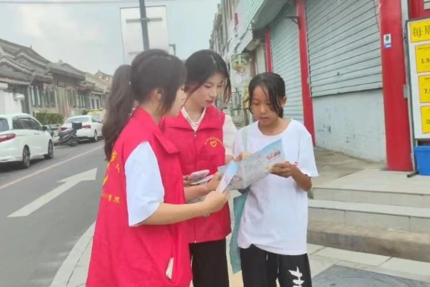 社会实践(十四)|以知识浇灌推普之花,共筑防溺水安全之网——保定理工学院信工学院“三下乡”社会实践
