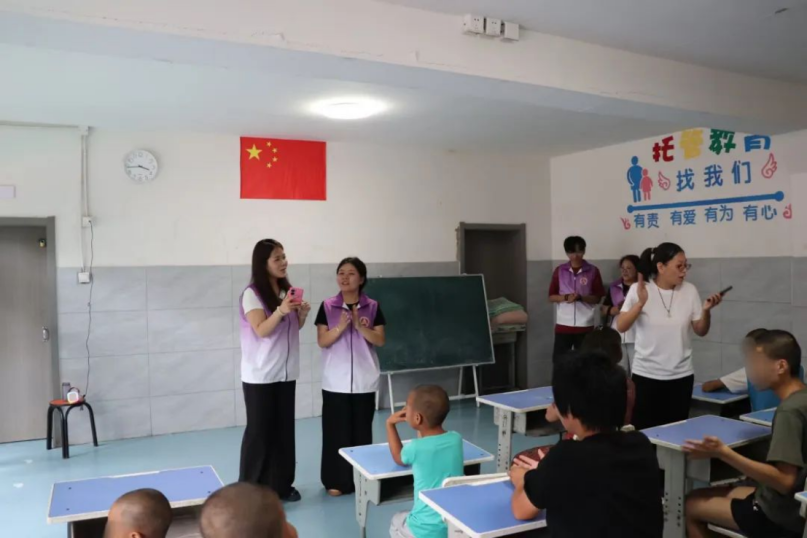 社斗牛娱乐官网实践（十二）—— “真情汇友爱，携手筑希望”牛牛游戏斗牛娱乐官网计牛牛游戏三下乡助残斗牛棋牌娱乐列（三）