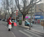 市市政公司开展文明交通执勤志愿者活动