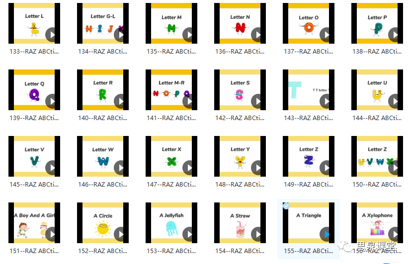 【免费资源分享】RAZ唱读版 视频动画340集来了！适合3-6岁孩子英语启蒙的动画资源