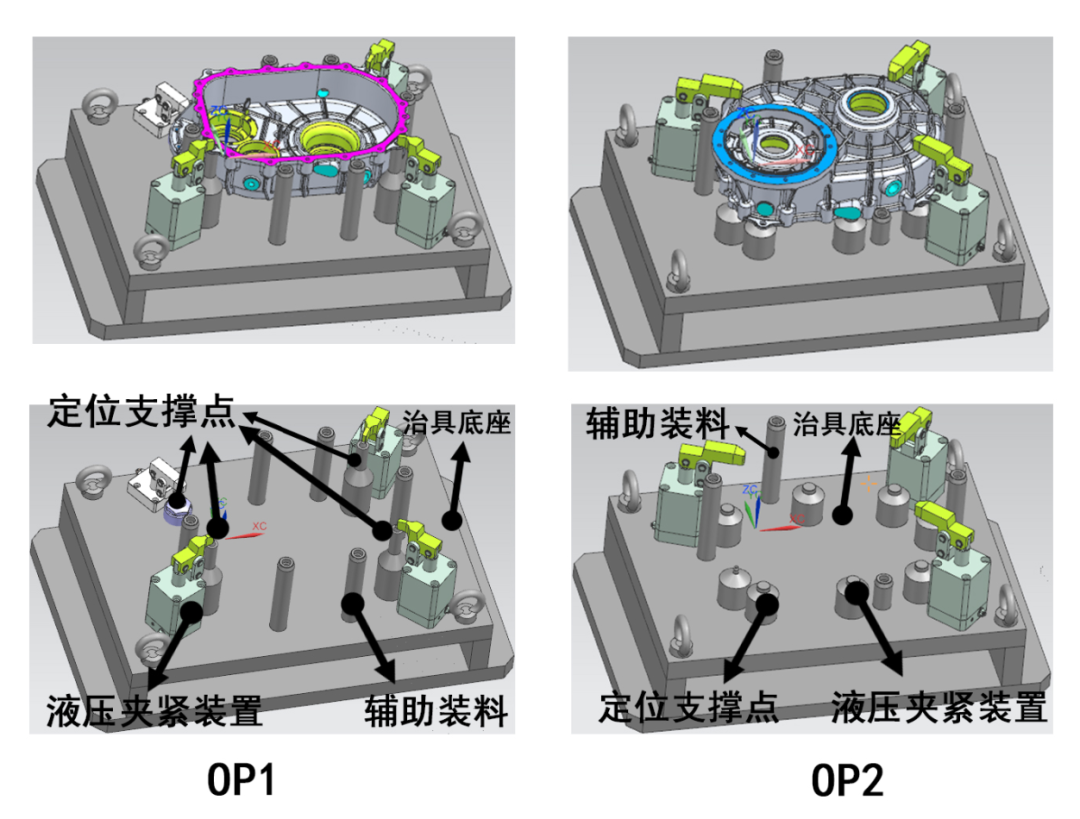 电机变速器底壳加工夹具