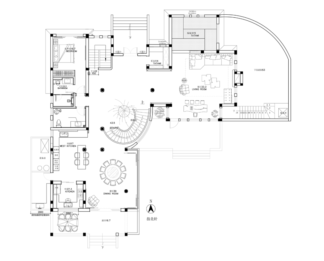 600㎡暖白色豪宅藏于自然的人居梦想