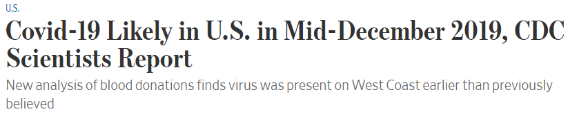 CDC：美国去年12月就发生“新冠病毒”，肥胖的美国人可优先接种新冠疫苗（组图） - 1